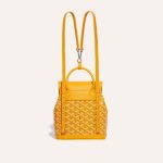 Goyard Alpin Mini Backpack Yellow - Image 3
